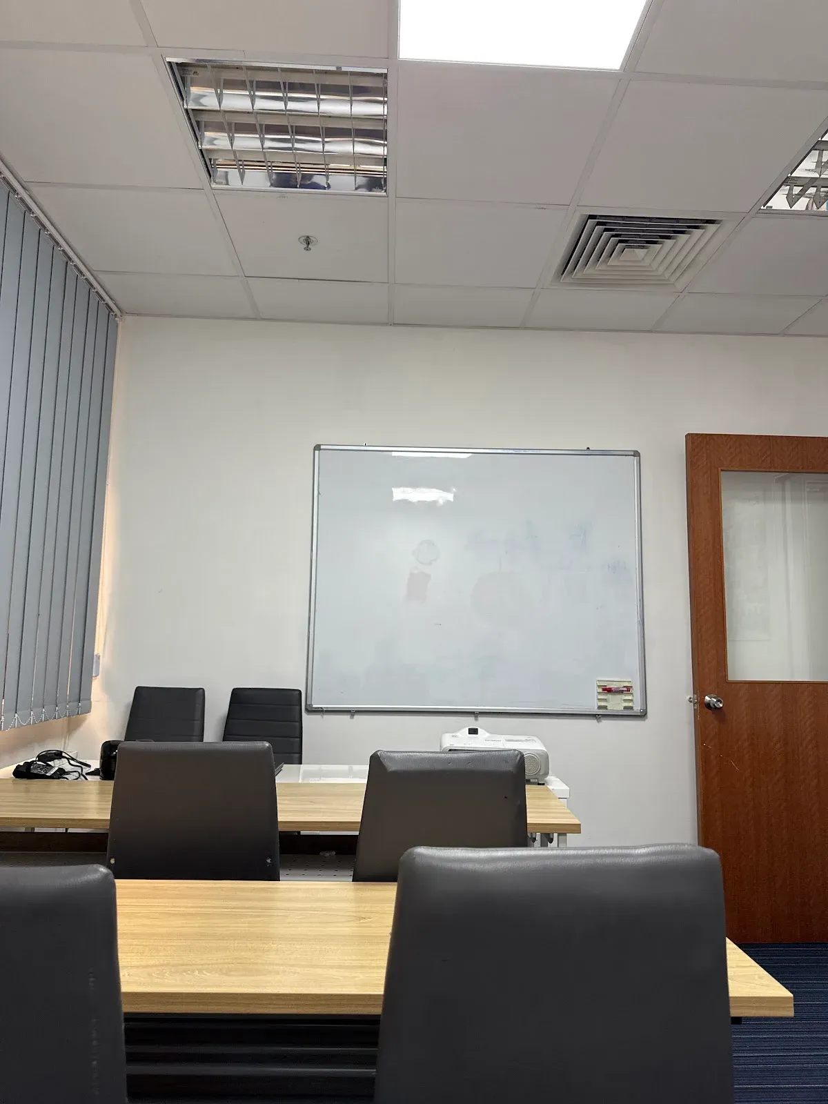 A classroom at the city campus
