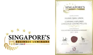 Singapore’s Business Luminary certificate