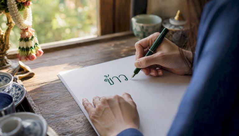Thai Characters: A Practical Guide for Beginners
